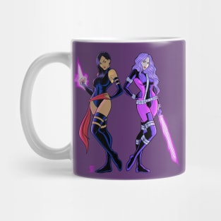 Psylocke and Revanche Mug